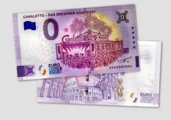 Null-Euro-Schein Dresden Null Euro Schein für das Dresdner Stadtfest