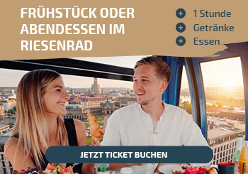 Riesenrad Werbung Canaletto Dresden