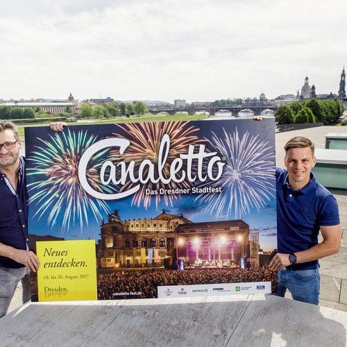 CANALETTO – Das Dresdner Stadtfest vom 15. – 17. August 2025 - CANALETTO<sup>©</sup> – Das Dresdner Stadtfest PM Auftakt 2017