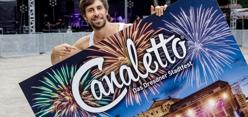 CANALETTO – Das Dresdner Stadtfest vom 16. – 18. August 2024 - Pressemitteilung - Wenn Dresden tanzt – dann mit Max Giesinger und Freiberger bei CANALETTO – Das Dresdner Stadtfest