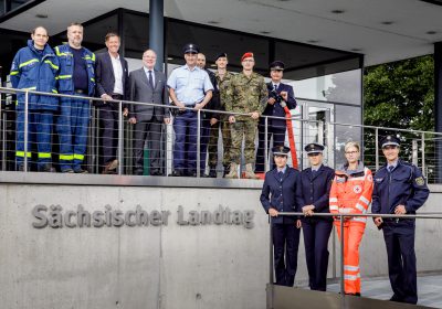 CANALETTO – Das Dresdner Stadtfest vom 16. – 18. August 2024 - Polizei, THW & Demokratie zum Anfassen: Sächsischer Landtag öffnet die Türen am CANALETTO-Wochenende | Blaulichtmeile mit spannenden Angeboten