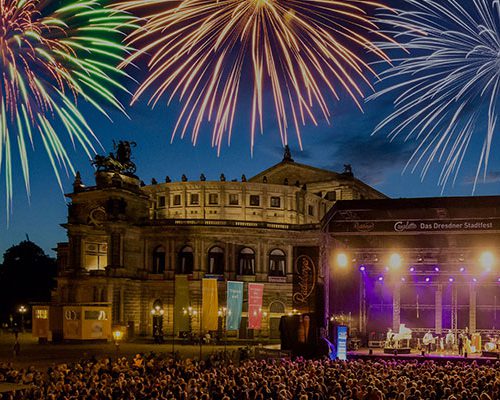 CANALETTO – Das Dresdner Stadtfest vom 15. – 17. August 2025 - Pressemitteilung - Dresden feiert ausgelassen: Wieder mehr als 500.000 Besucher bei CANALETTO – Das Dresdner Stadtfest