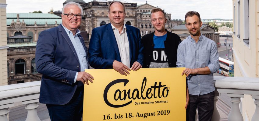 CANALETTO – Das Dresdner Stadtfest vom 16. – 18. August 2024 - Pressemitteilung - CANALETTO – ein Programm für 550.000 Gäste