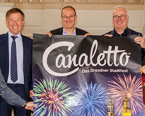 CANALETTO – Das Dresdner Stadtfest vom 15. – 17. August 2025 - Pressemitteilung - CANALETTO® – feiert zum Tag der deutschen Einheit