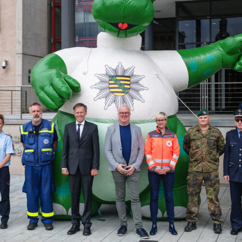 CANALETTO – Das Dresdner Stadtfest vom 15. – 17. August 2025 - Pressemitteilung - Die Blaulichtmeile lädt am Sächsischen Landtag zu CANALETTO – Das Dresdner Stadtfest