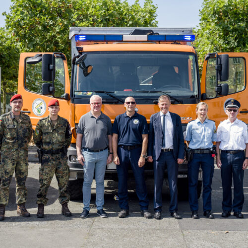 CANALETTO – Das Dresdner Stadtfest vom 15. – 17. August 2025 - Die Blaulichtmeile präsentiert sich am Sächsischen Landtag zu CANALETTO