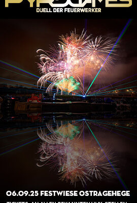 CANALETTO – Das Dresdner Stadtfest vom 15. – 17. August 2025 - Pressemitteilung - A_PyroGames