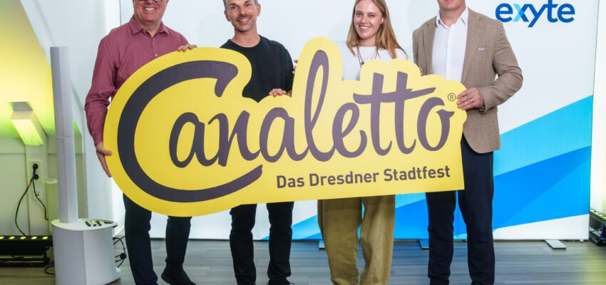 CANALETTO – Das Dresdner Stadtfest vom 15. – 17. August 2025 - Pressemitteilung - Dresden tanzt – ein Stadtfest in Bewegung