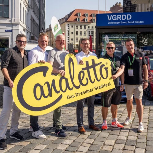 CANALETTO – Das Dresdner Stadtfest vom 15. – 17. August 2025 - Pressemitteilung - „Dresden tanzt“ mit Freiberger und Radeberger auch in den kommenden Jahren