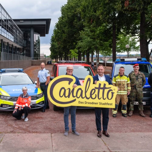 CANALETTO – Das Dresdner Stadtfest vom 15. – 17. August 2025 - Blaulichtmeile – Ein Highlight für Groß und Klein!