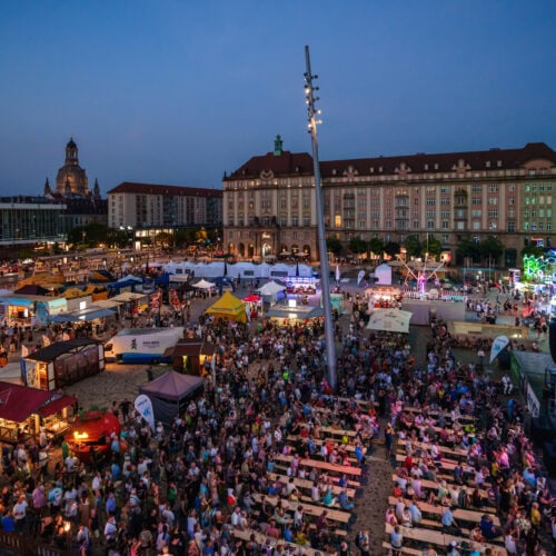 CANALETTO – Das Dresdner Stadtfest vom 15. – 17. August 2025 - Pressemitteilung - Dresden feiert mit über 600.000 Gästen ein Stadtfest der Extraklasse