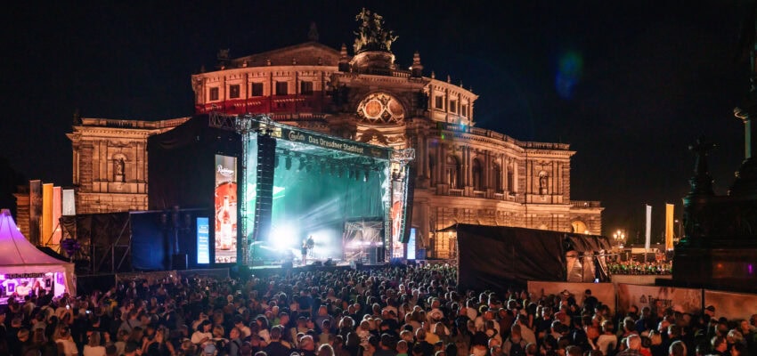 CANALETTO – Das Dresdner Stadtfest vom 15. – 17. August 2025 - Pressemitteilung - Dresden feiert mit über 600.000 Gästen ein Stadtfest der Extraklasse