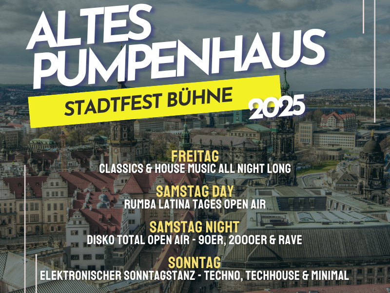 CANALETTO – Das Dresdner Stadtfest vom 15. – 17. August 2025 - Programm - Programmpunkt